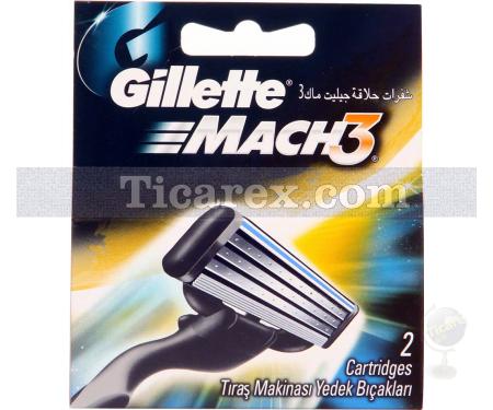 Gillette Mach3 Yedek Bıçak 2'li - Resim 1