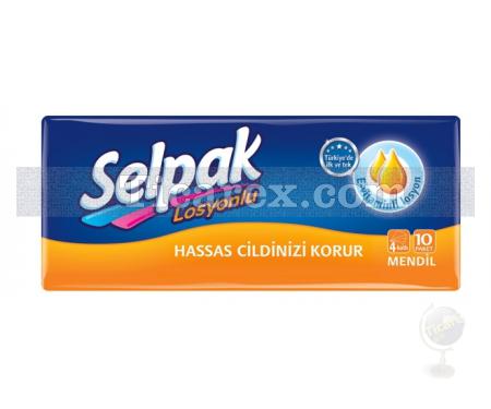 Selpak Cep Mendil Losyonlu (10 Paket) - Resim 1