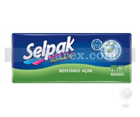 Selpak Cep Mendil Mentollü (10 Paket) - Resim 1