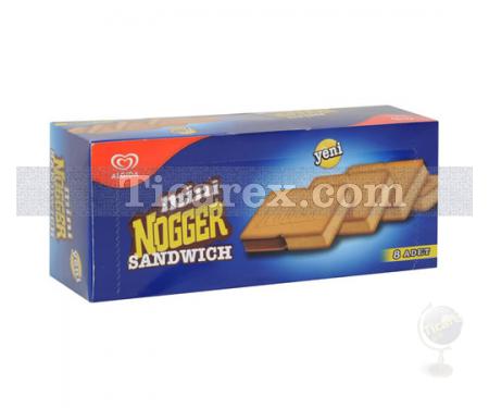 Algida Mini Nogger Sandwich Dondurma 8x60ml | 480 ml - Resim 1