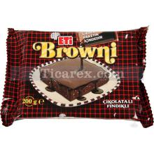 Eti Browni Çikolatalı Fındıklı İkramlık Kek | 200 gr