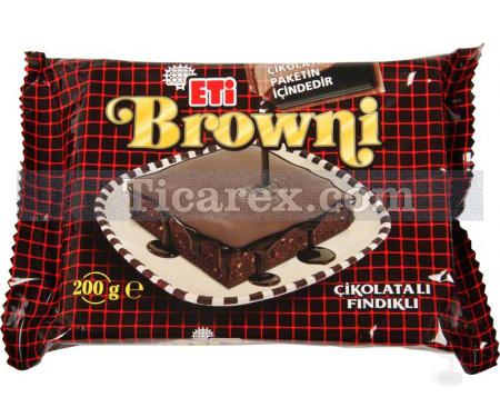 Eti Browni Çikolatalı Fındıklı İkramlık Kek | 200 gr - Resim 1