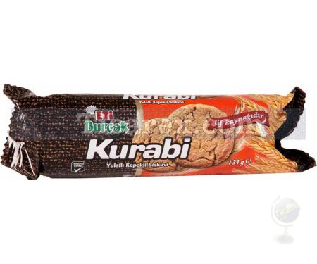 Eti Burçak Kurabi Yulaflı Kepekli Bisküvi | 131 gr - Resim 1