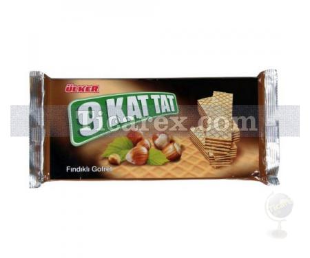 Ülker 9 Kat Tat Fındıklı Gofret | 100 gr - Resim 1