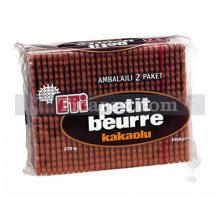 Eti Petit Beurre (Petibör) Kakaolu Bisküvi | 370 gr