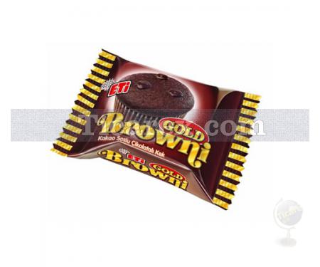 Eti Browni Gold Çikolata Soslu Çikolatalı Kek | 40 gr - Resim 1