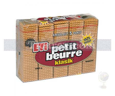 Eti Petit Beurre (Petibör) Klasik Bisküvi | 1 kg - Resim 1