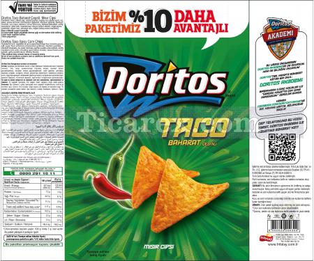 Doritos Taco Baharat Çeşnili Mısır Cipsi (Mega Boy) | 346 gr - Resim 2