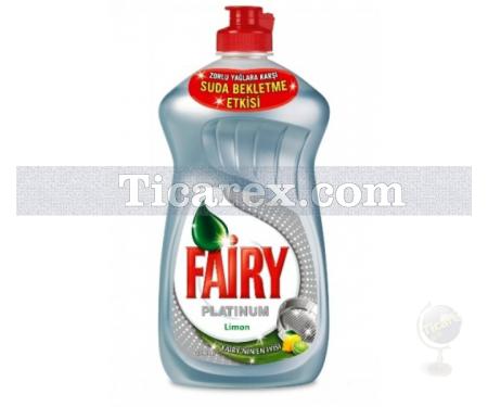 Fairy Platinum Limon Bulaşık Deterjanı 480ml - Resim 1