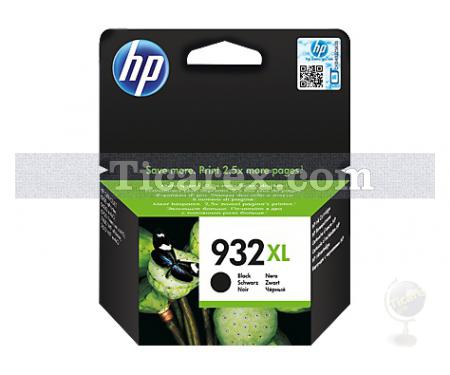 HP 932XL Siyah Yüksek Kapasiteli Orijinal Mürekkep Kartuşu - Resim 1