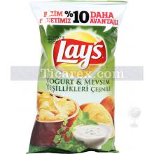Lay's Yoğurt & Mevsim Yeşillikleri Çeşnili Patates Cipsi (Aile Boy) | 79 gr