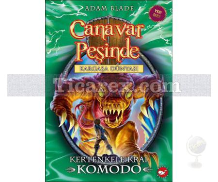 Canavar Peşinde 31 - Kertenkele Kral Komodo | Kargaşa Dünyası | Adam Blade - Resim 1