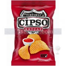 Cipso Ketçap Çeşnili Tırtıklı Patates Cipsi (Aile Boy) | 64 gr