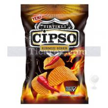 Cipso Kırmızı Biber Çeşnili Tırtıklı Patates Cipsi (Süper Boy) | 111 gr