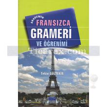 Akademik Fransızca Grameri ve Öğrenimi | Tekin Gültekin