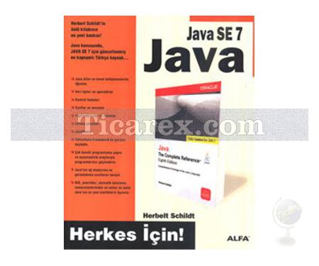 Java SE 7 Java | Herbelt Schildet - Resim 1