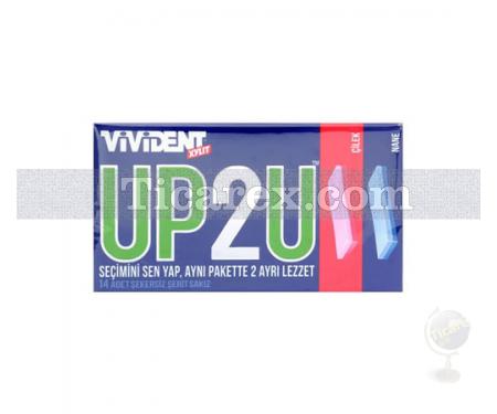 Vivident Up2U Nane ve Çilek Aromalı Sakız - Resim 1