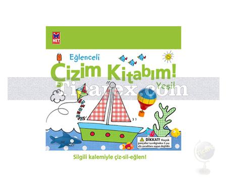 Eğlenceli Çizim Kitabım Yeşil | Silgili Kalemiyle Çiz-Sil-Eğlen | Kolektif - Resim 1