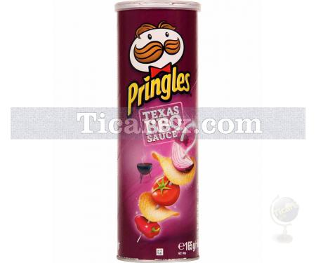 Pringles Texas BBQ Barbecue Sauce Patates Cipsi | 165 gr - Resim 1