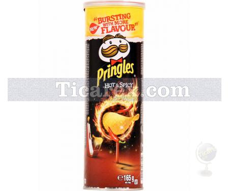 Pringles Hot & Spicy Patates Cipsi | 165 gr - Resim 1