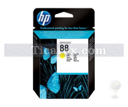 HP 88 Sarı Orijinal Mürekkep Kartuşu - Resim 1