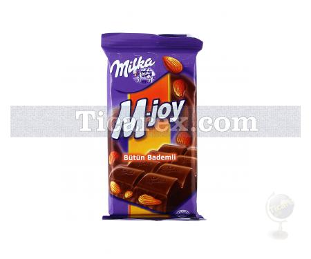 Milka M-Joy Bütün Bademli Tablet Çikolata | 55 gr - Resim 1