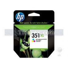 HP 351XL Üç Renkli Yüksek Kapasiteli Orijinal Mürekkep Kartuşu