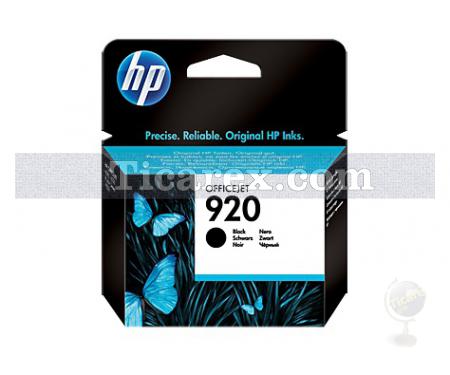 HP 920 Siyah Orijinal Mürekkep Kartuşu - Resim 1