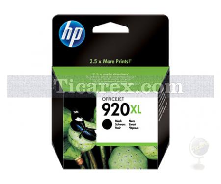 HP 920XL Siyah Yüksek Kapasiteli Orijinal Mürekkep Kartuşu - Resim 1