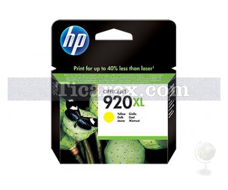 HP 920XL Sarı Yüksek Kapasiteli Orijinal Mürekkep Kartuşu - Resim 1