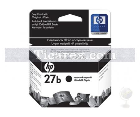 HP 27 Siyah Orijinal Mürekkep Kartuşu - Resim 1