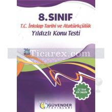 8. Sınıf - T.C. İnkılap Tarihi ve Atatürkçülük Yıldızlı Konu Testi | Yaprak Test