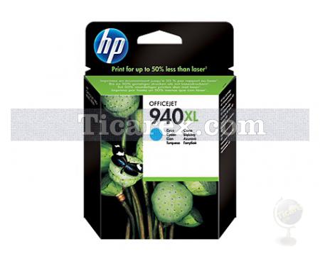 HP 940XL Mavi Yüksek Kapasiteli Orijinal Mürekkep Kartuşu - Resim 1
