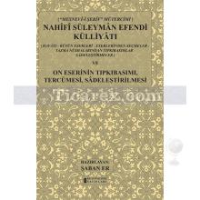 Nahifi Süleyman Efendi Külliyatı | Şaban Er