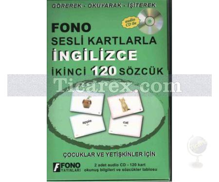 Fono Sesli Kartlarla İngilizce İkinci 120 Sözcük | Komisyon - Resim 1