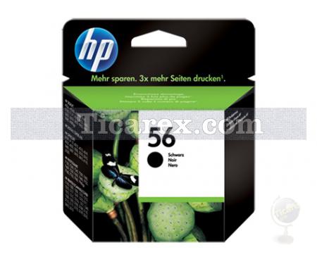 HP 56 Siyah Orijinal Mürekkep Kartuşu - Resim 1
