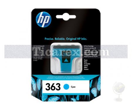 HP 363 Mavi Orijinal Mürekkep Kartuşu - Resim 1