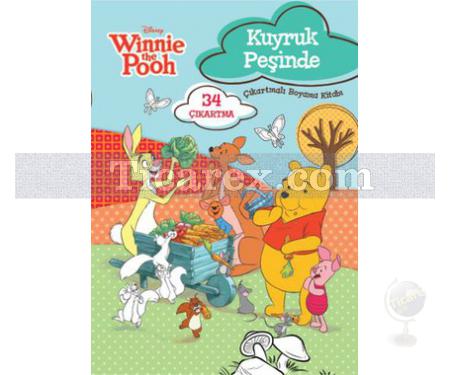 Winnie the Pooh Kuyruk Peşinde Çıkartmalı Boyama Kitabı | Kolektif - Resim 1
