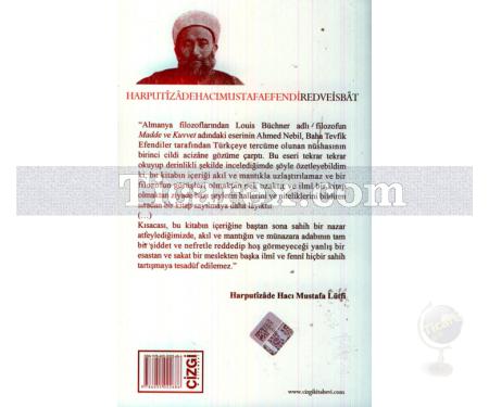Red ve İsbat | Harputizade Hacı Mustafa Lütfi Efendi - Resim 2