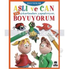 Aslı ve Can ile Çıkartmaları Yapıştırıyor - Boyuyorum: Hayvanlar | Kolektif