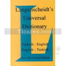Langenscheidt's Universal Dictionary English - Turkish / Turkish - English New and Revised Edition | H. J. Kornrumpf, Resuhi Akdikmen