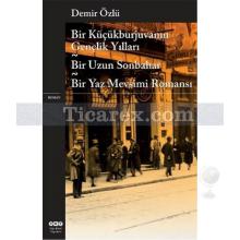 Bir Küçükburjuvanın Gençlik Yılları - Bir Uzun Sonbahar - Bir Yaz Mevsimi Romansı | Demir Özlü