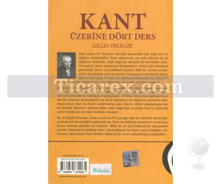 Kant Üzerine Dört Ders | Gilles Deleuze - Resim 2