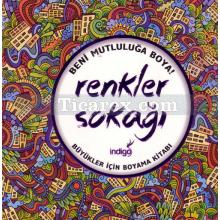 Renkler Sokağı | Büyükler İçin Boyama Kitabı | Kolektif