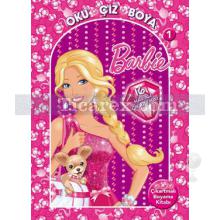 Barbie Oku Çiz Boya 1 - Çıkartmalı Boyama | Kolektif
