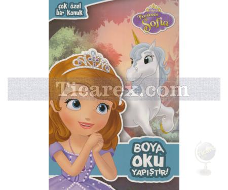 Disney Prenses Sofia Çok Özel Bir Konuk - Boya Oku Yapıştır | Kolektif - Resim 1