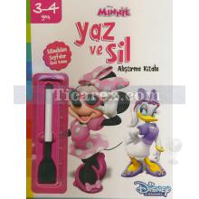 Yaz ve Sil Disney Minnie | Alıştırma Kitabı 3-4 Yaş | Kolektif