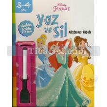 Yaz ve Sil Disney Prenses | Alıştırma Kitabı 3-4 Yaş | Kolektif