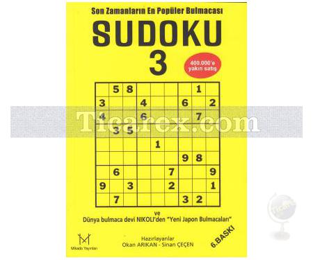 Sudoku 3 | Sinan Çeçen, Okan Arıkan - Resim 1