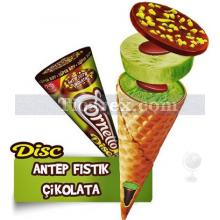 Algida Cornetto Disc Antep Fıstık-Çikolata Dondurma | 140 ml